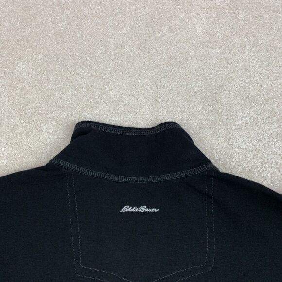 Eddie Bauer Travex Shirt Men's Size Med Performance Stretch 1/4 Zip Outdoor - Picture 10 of 16